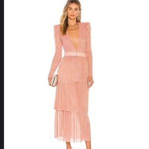 Carry Dress Sabrina Musayev size small in peach